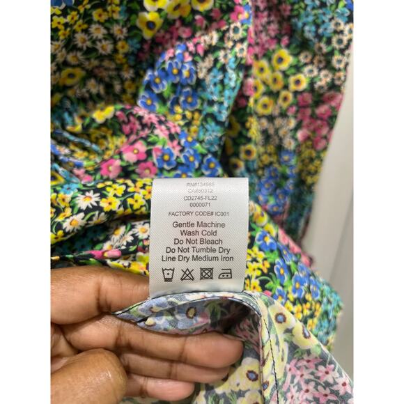 NWT For Love & Lemons Ruth Mini Dress in Blue Sz M - Picture 8 of 13